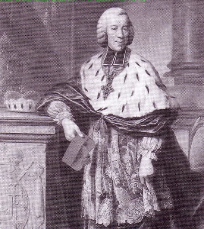 Porträt von Wilhelm Anton von der Asseburg (1707–1782) – Gedenkseite