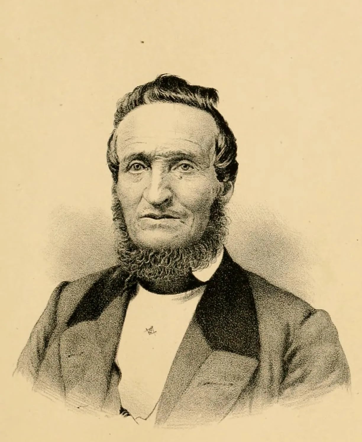 Portrait of Albert Burtch (1804–1888) – memorial page
