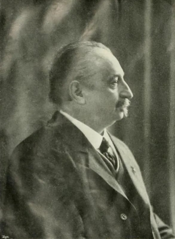 Porträt von Ernest Garnier (1858–1932) – Gedenkseite