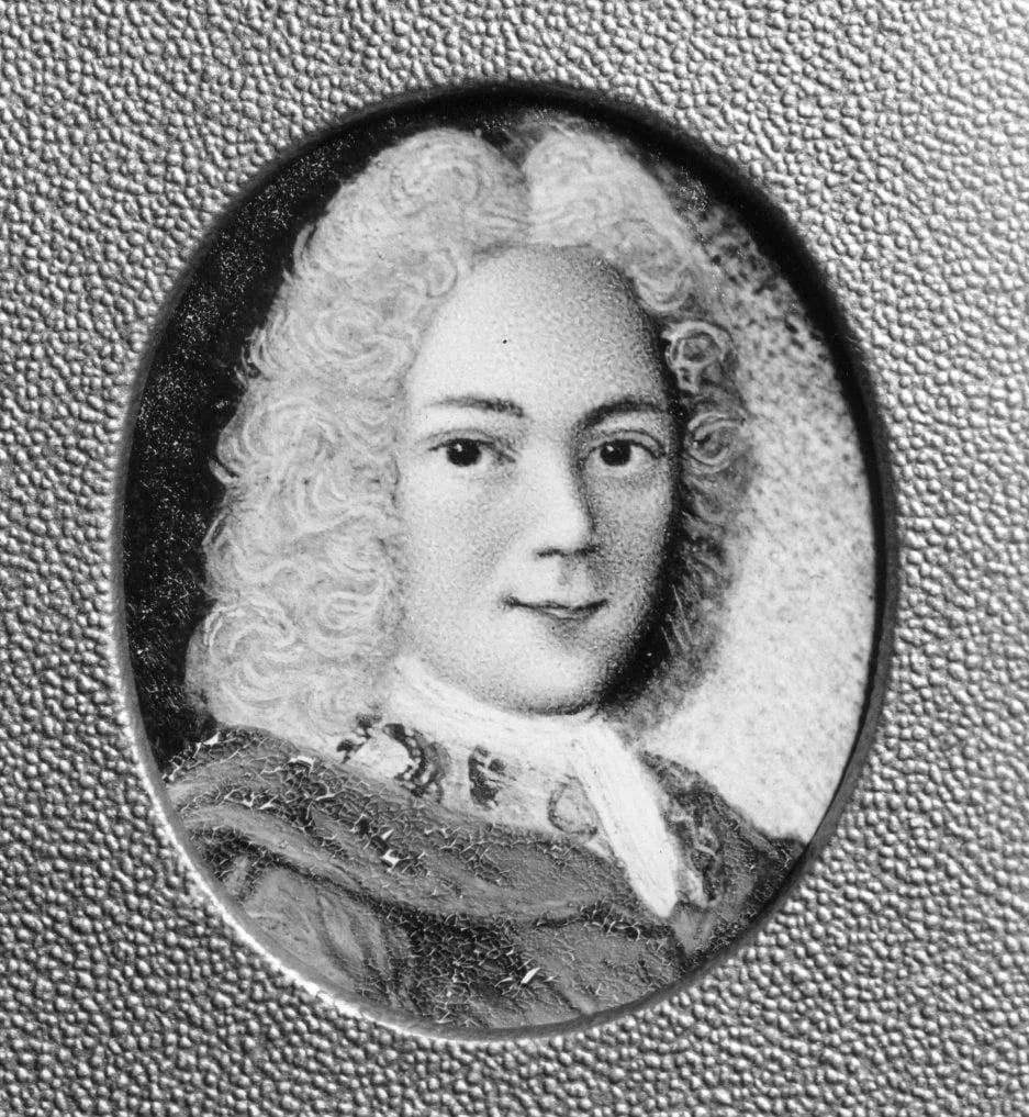 Porträt von Frederik Zimmer (1702–1774) – Gedenkseite