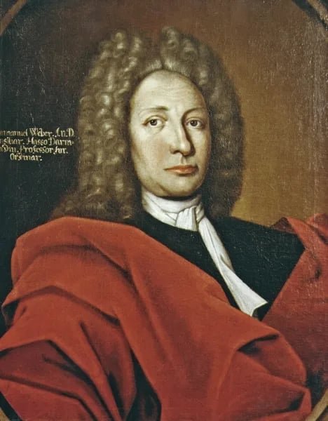 Portrait of Immanuel Weber (1659–1726) – memorial page