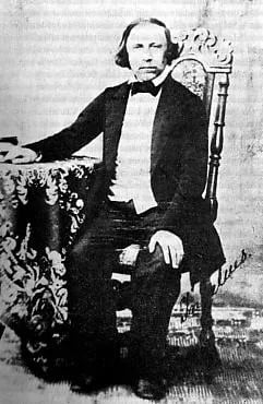 Porträt von Axel Gabriel Ingelius (1822–1868) – Gedenkseite