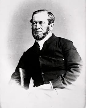 Porträt von George Frederic Bahnson (1805–1869) – Gedenkseite