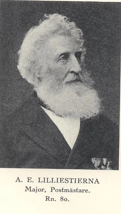 Porträt von August Edvard Lilliestierna (1791–1879) – Gedenkseite