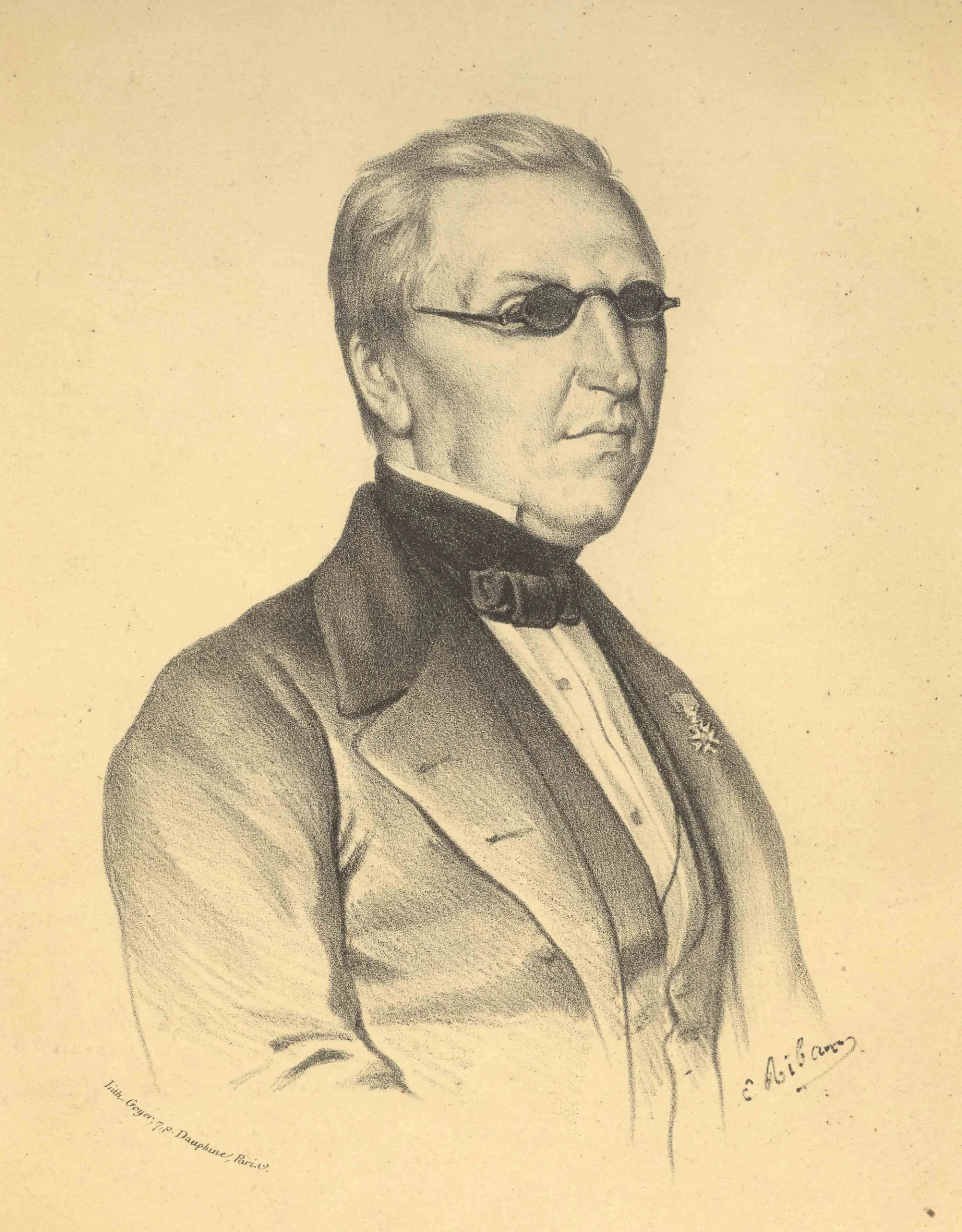 Porträt von Claude Montal (1800–1865) – Gedenkseite