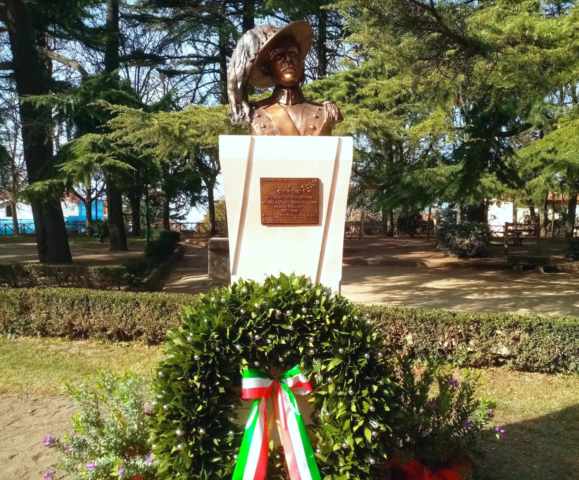 Portrait of Giulio Lusi (1899–1918) – memorial page
