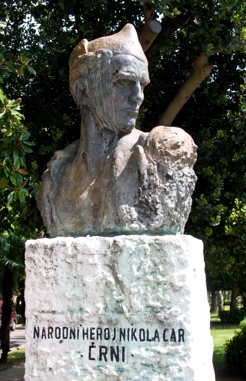 Portrait of Nikola Car Crni (1910–1942) – memorial page