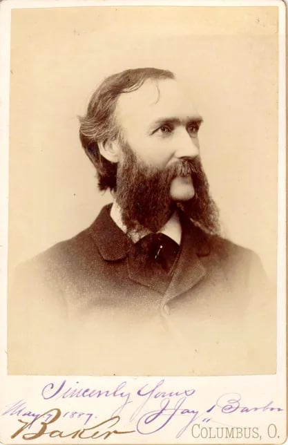 Portrait of John Jay Barber (1840–1910) – memorial page