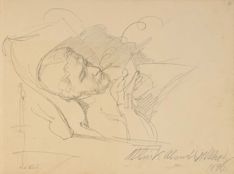 Porträt von Adolf Weidlich (1817–1885) – Gedenkseite