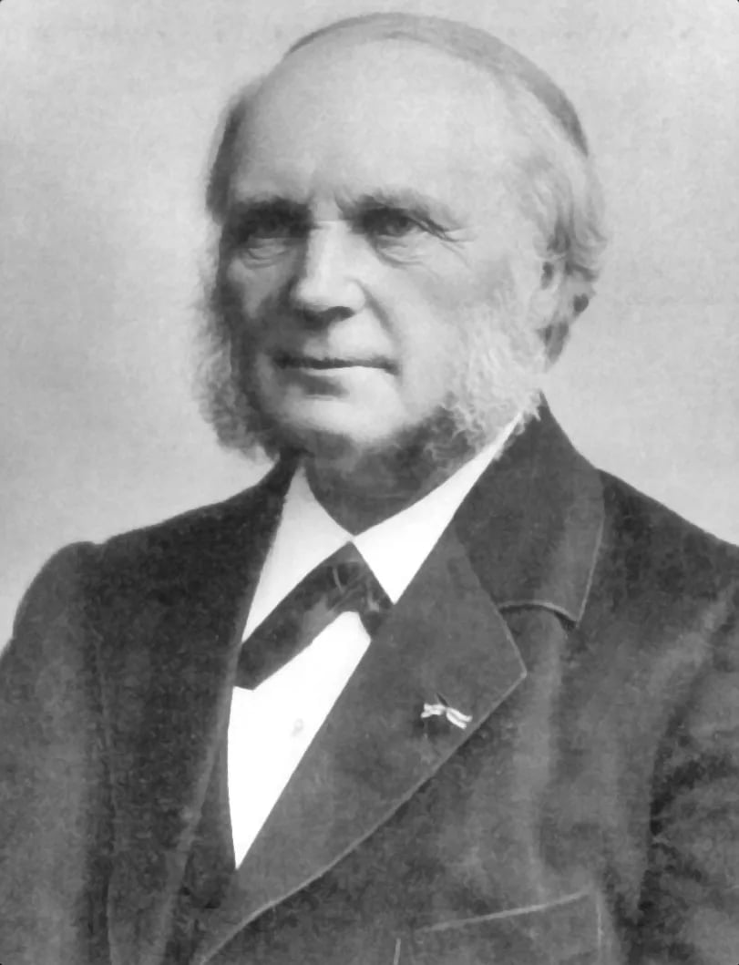 Porträt von Poul Lauritz Aass (1836–1904) – Gedenkseite