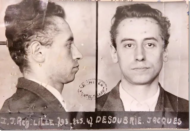 Porträt von Jacques Desoubrie (1922–1949) – Gedenkseite