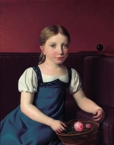 Portrait of Berthe Henriette Frederikke Løvenskiold (1814–1875) – memorial page