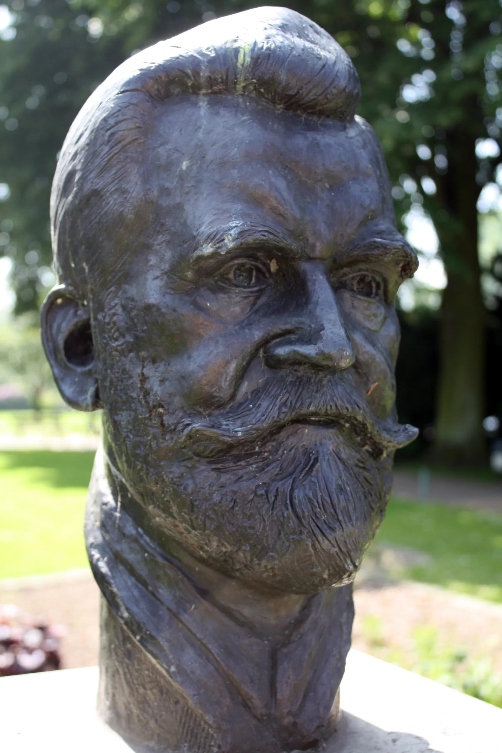 Porträt von Julius Pohlig (1842–1916) – Gedenkseite