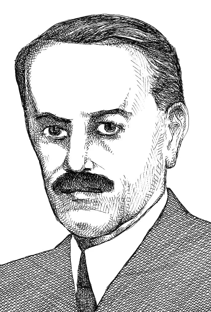 Portrait of Elemér Jakabffy (1881–1963) – memorial page