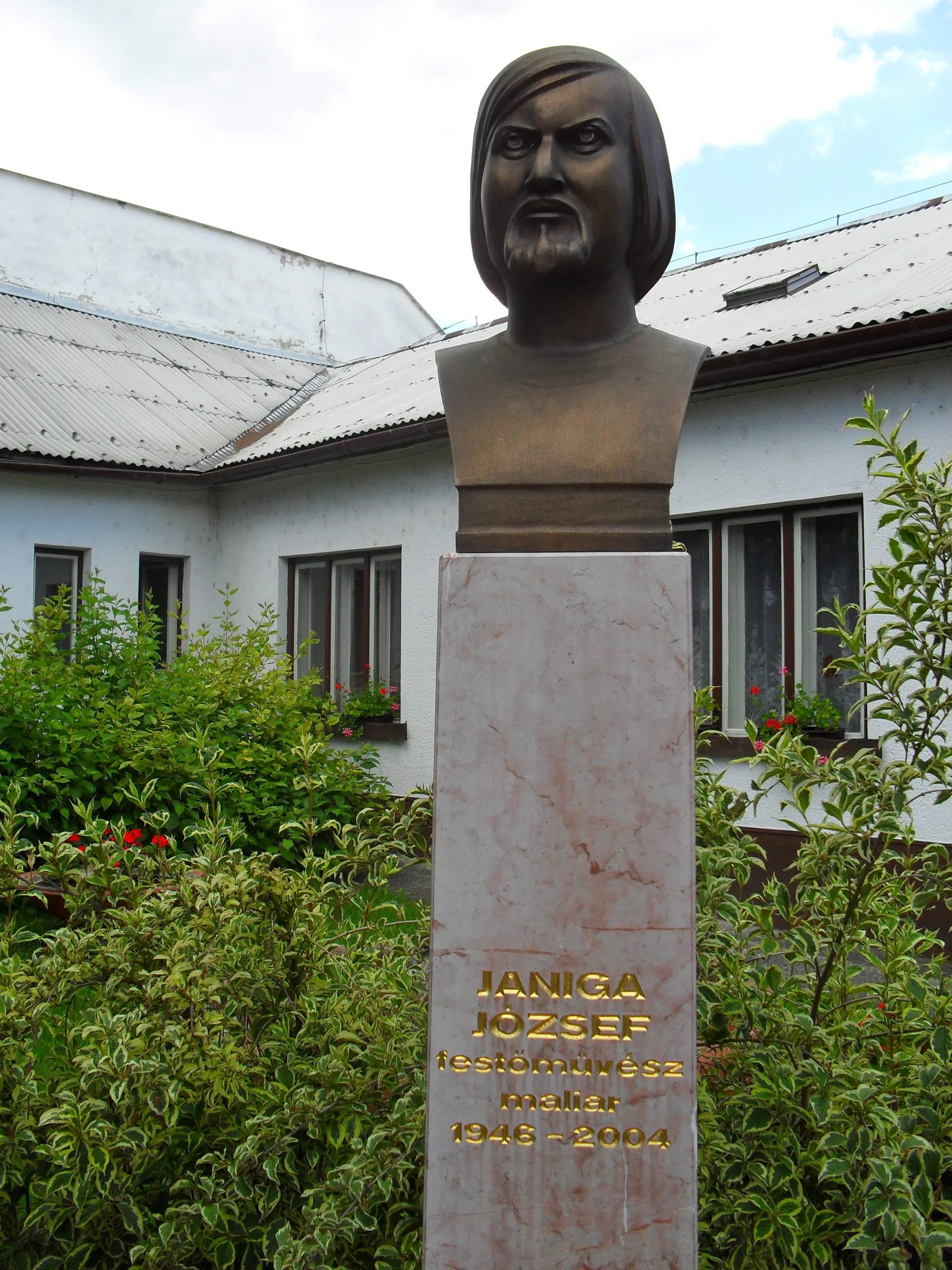 Porträt von József Janiga (1946–2004) – Gedenkseite