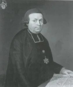 Porträt von Clemens August von Merle (1732–1810) – Gedenkseite