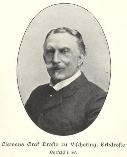 Porträt von Clemens Heidenreich Droste zu Vischering (1832–1923) – Gedenkseite