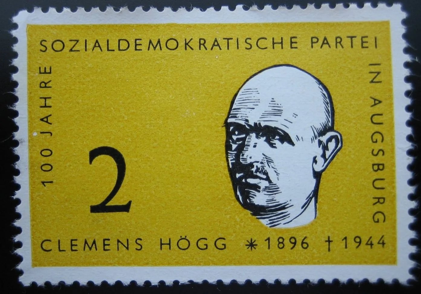 Porträt von Clemens Högg (1880–1945) – Gedenkseite