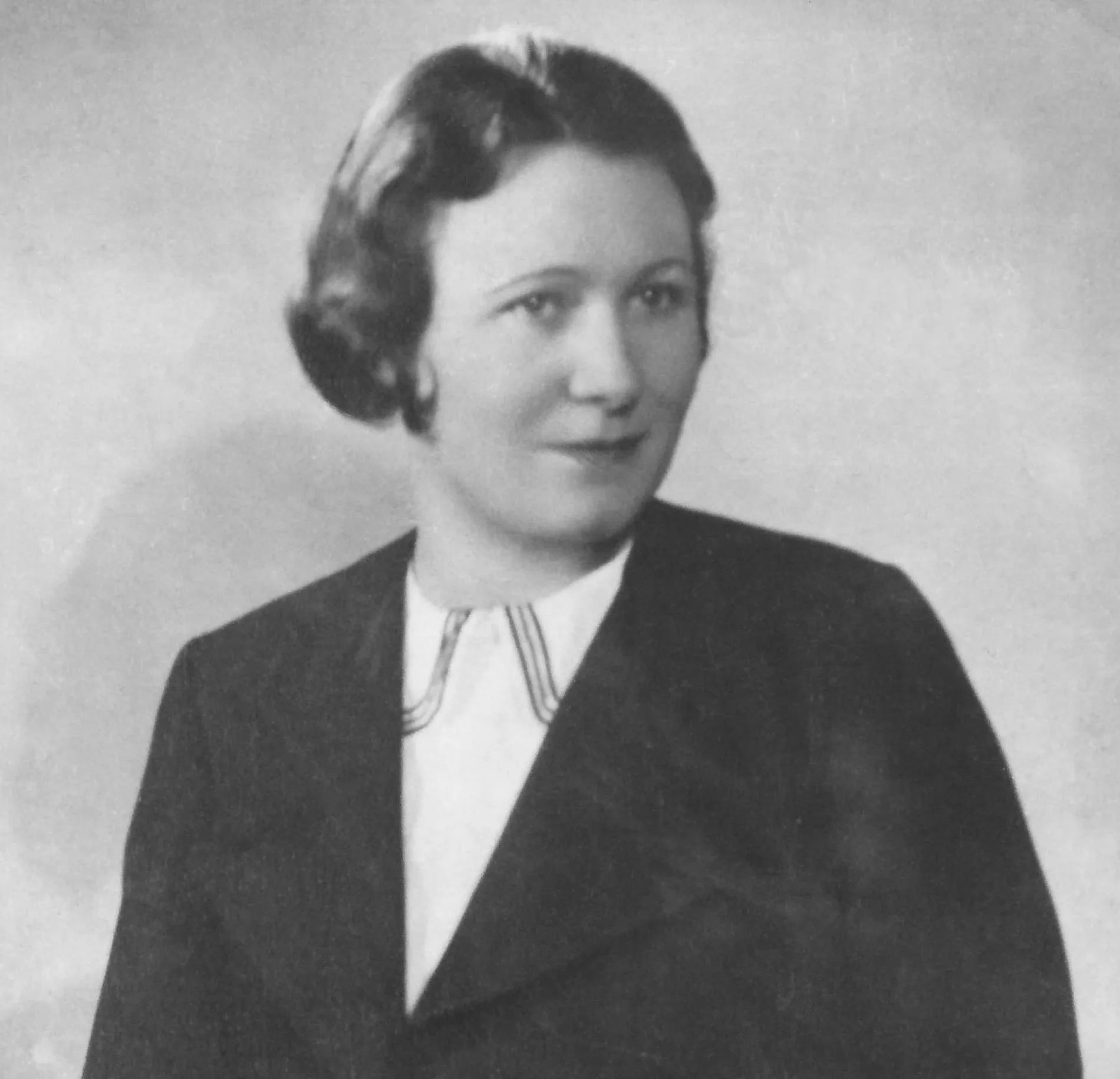 Porträt von Božena Vicherková (1902–1942) – Gedenkseite