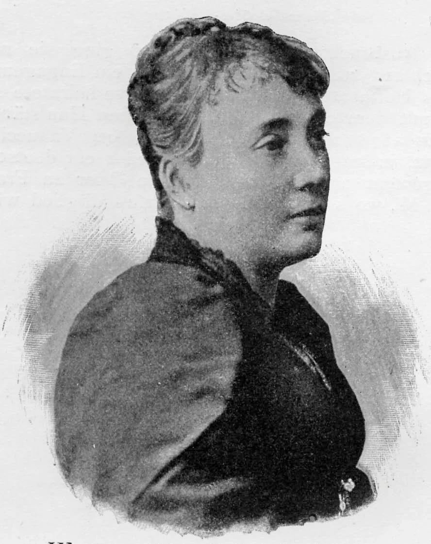 Porträt von Clementine von Schuch-Proska (1850–1932) – Gedenkseite