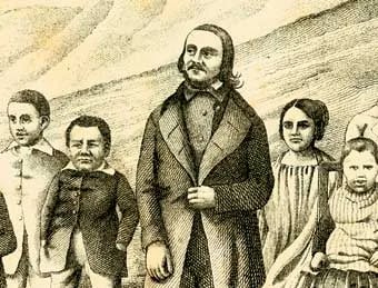 Porträt von Johann Jakob Guggenbühl (1816–1863) – Gedenkseite