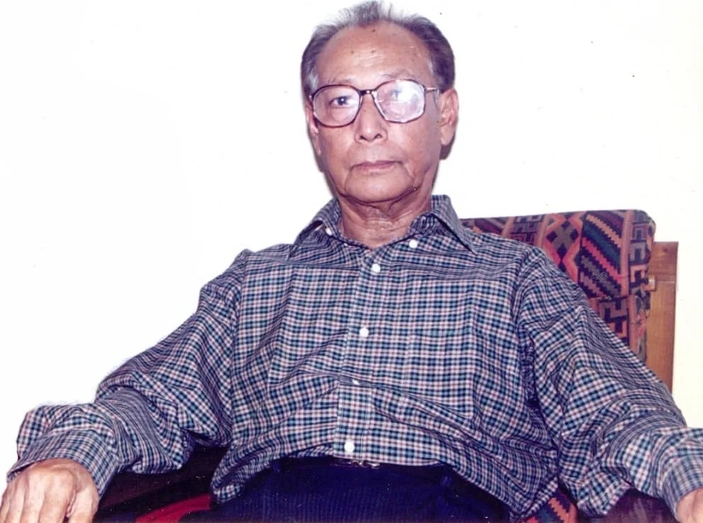 Porträt von Homen Borgohain (1932–2021) – Gedenkseite