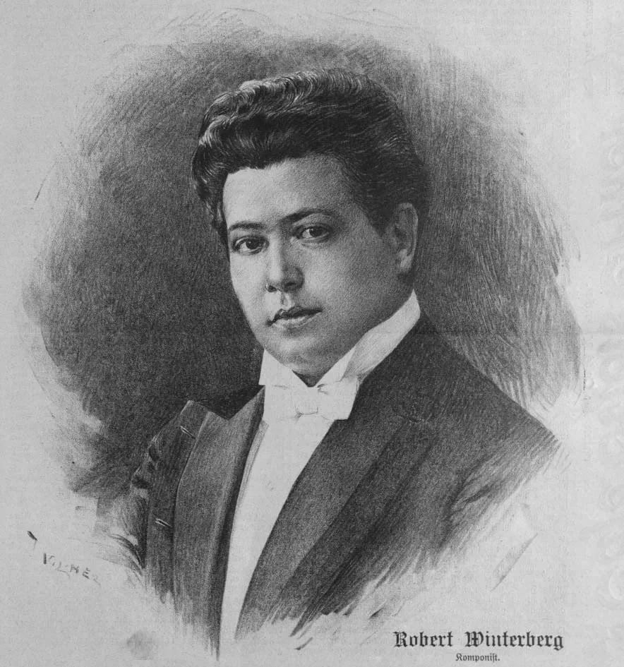 Porträt von Robert Winterberg (1884–1930) – Gedenkseite