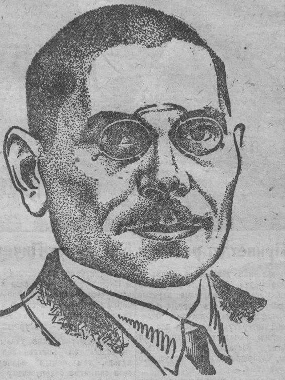 Porträt von Anton Balizki (1891–1937) – Gedenkseite