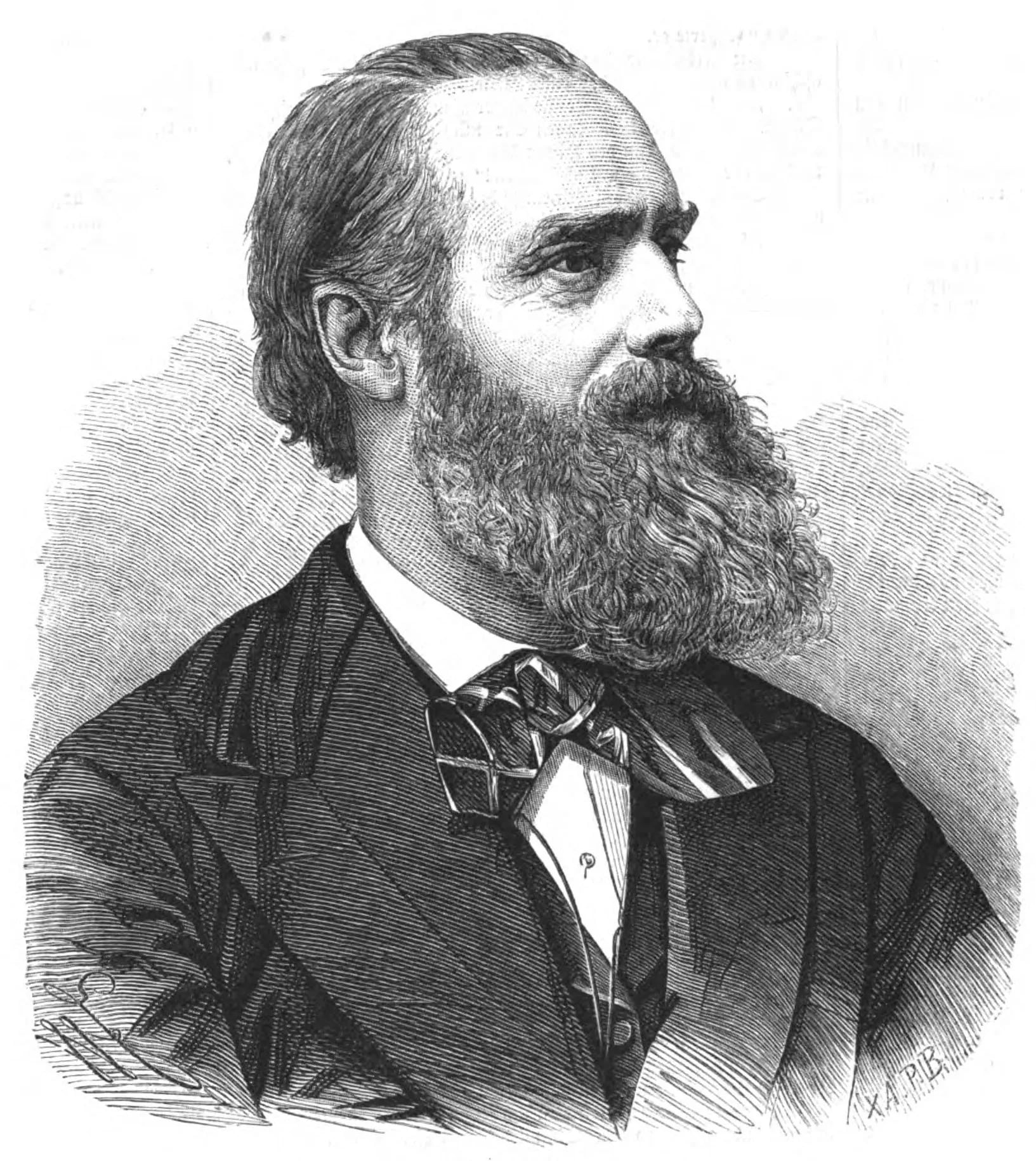 Porträt von Wilhelm Hellwag (1827–1882) – Gedenkseite