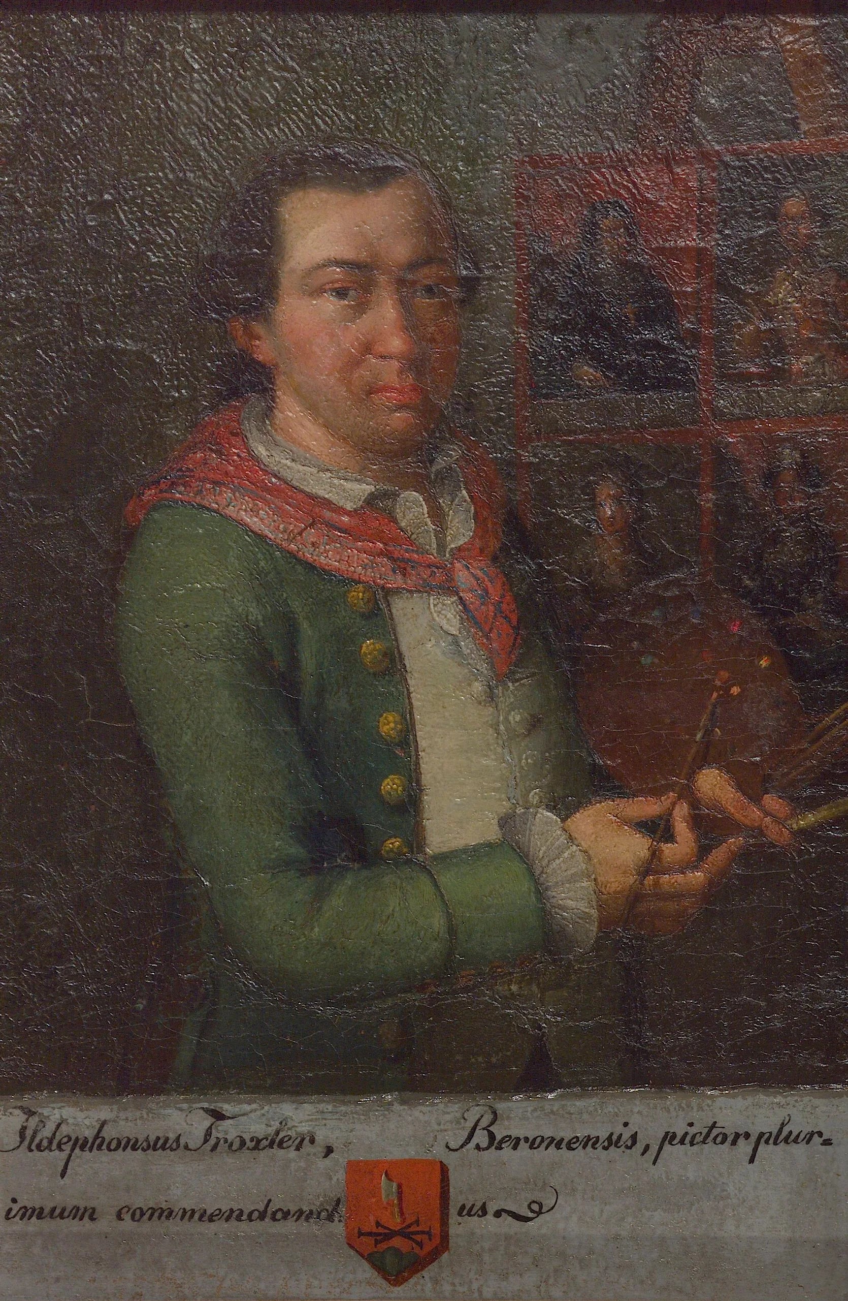 Porträt von Ildefons Troxler (1741–1810) – Gedenkseite