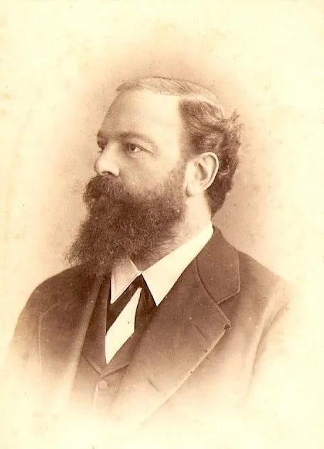 Porträt von Rudolf von Buol-Berenberg (1842–1902) – Gedenkseite
