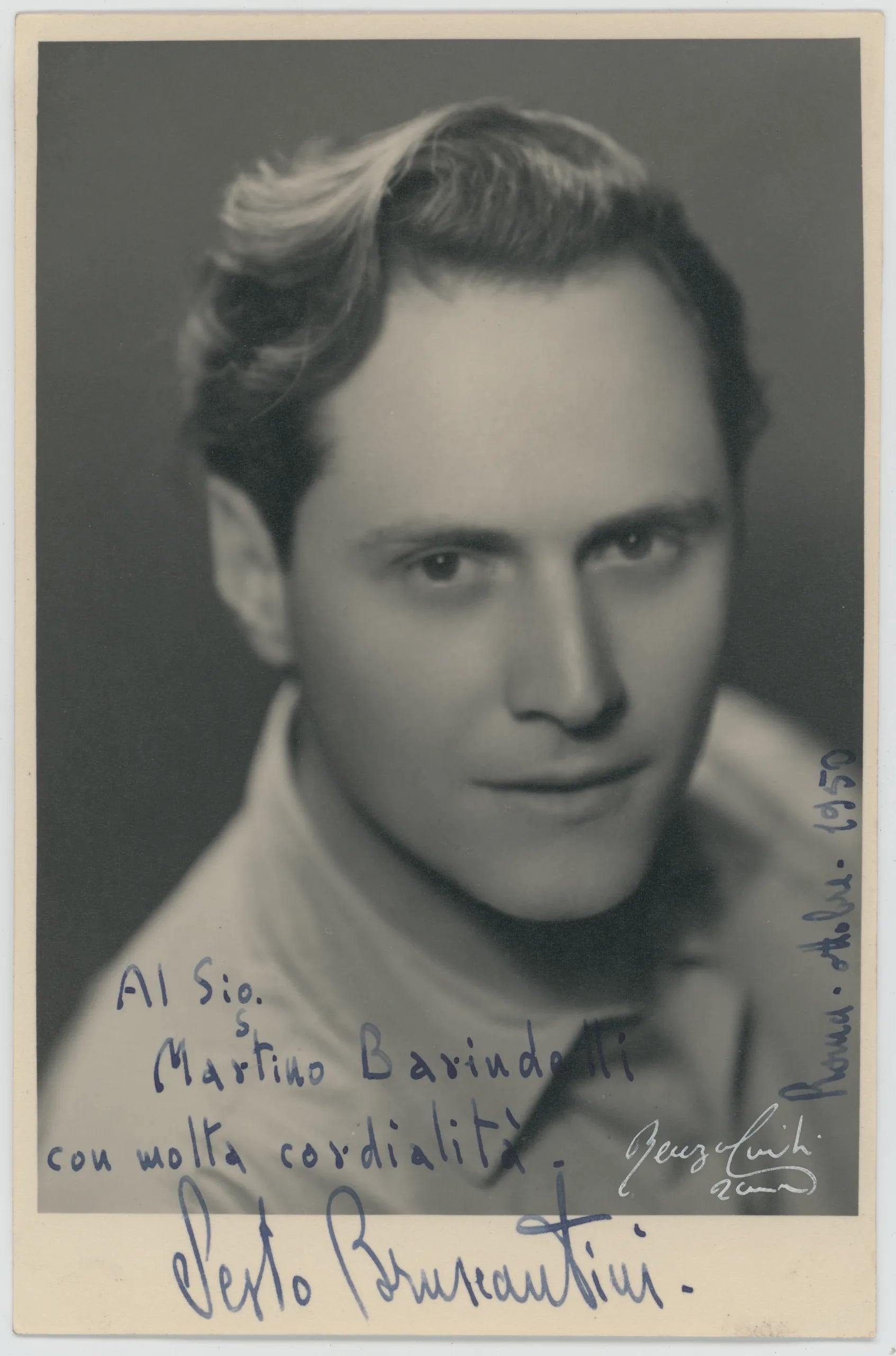 Portrait of Sesto Bruscantini (1919–2003) – memorial page