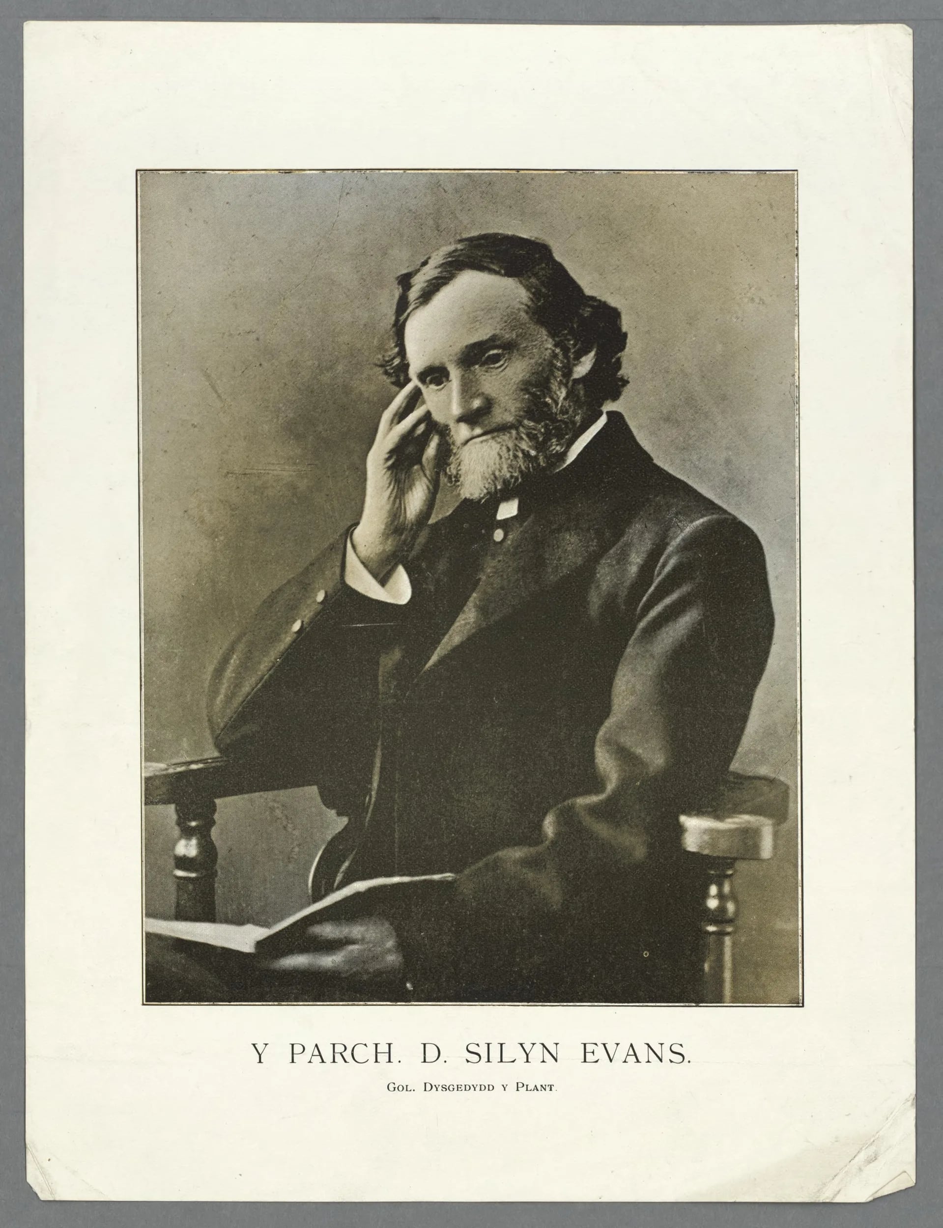 Portrait of David Silyn Evans (1850–1930) – memorial page
