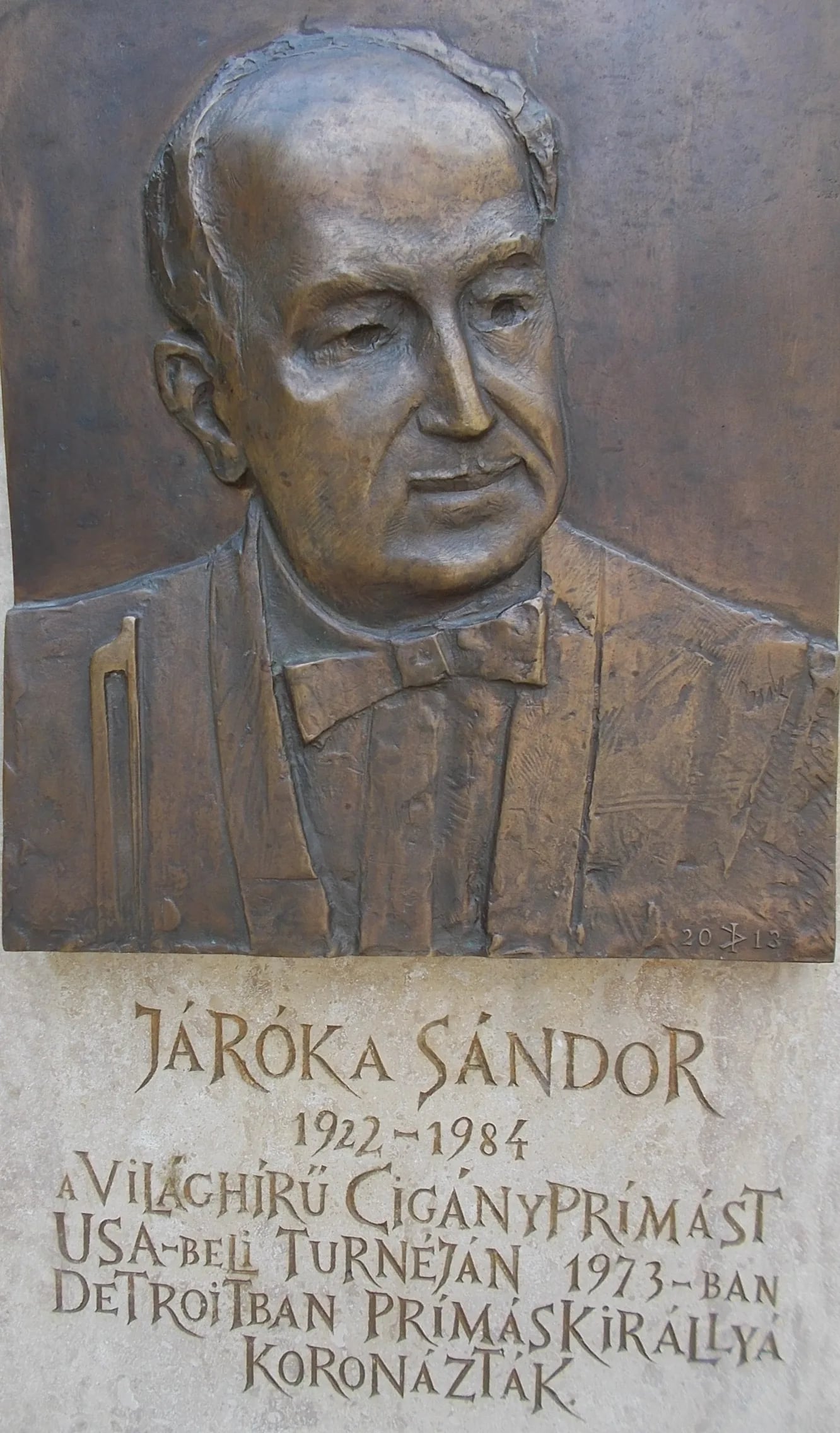 Portrait of Sándor Járóka (1922–1984) – memorial page