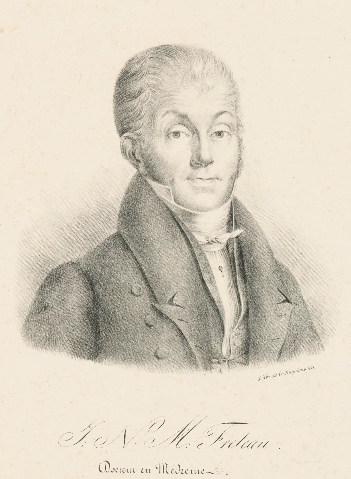 Portrait of Jean-Marie Nicolas Fréteau (1767–1823) – memorial page