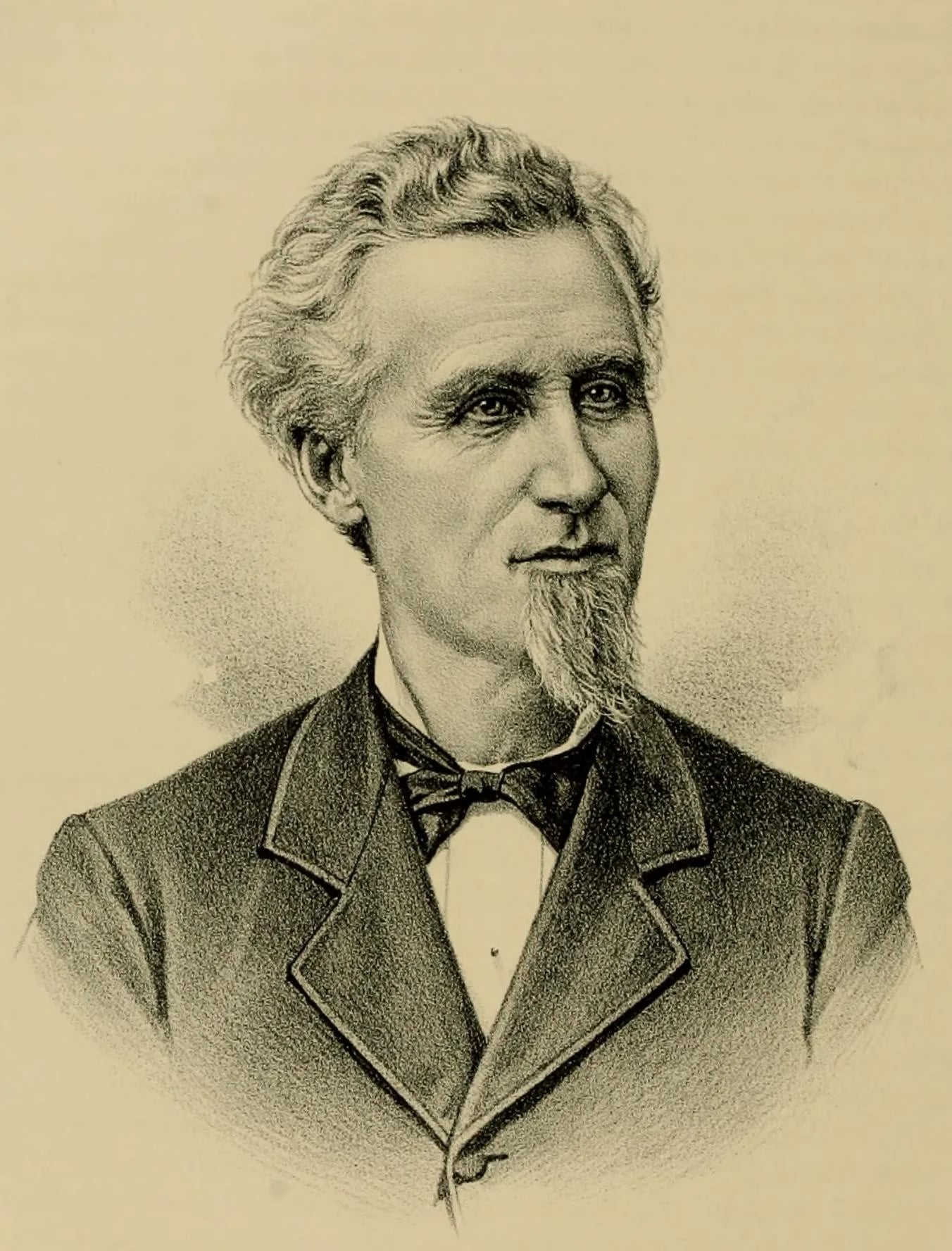Portrait of Isaac Clark (1826–1894) – memorial page