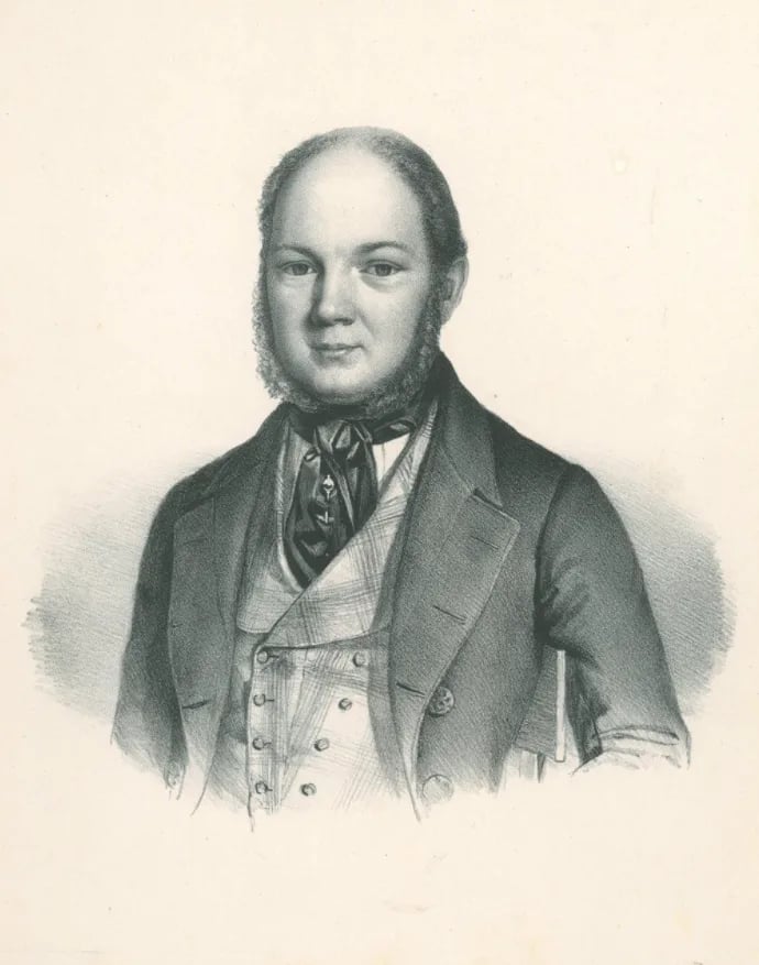 Porträt von Philipp von der Leyen (1819–1882) – Gedenkseite