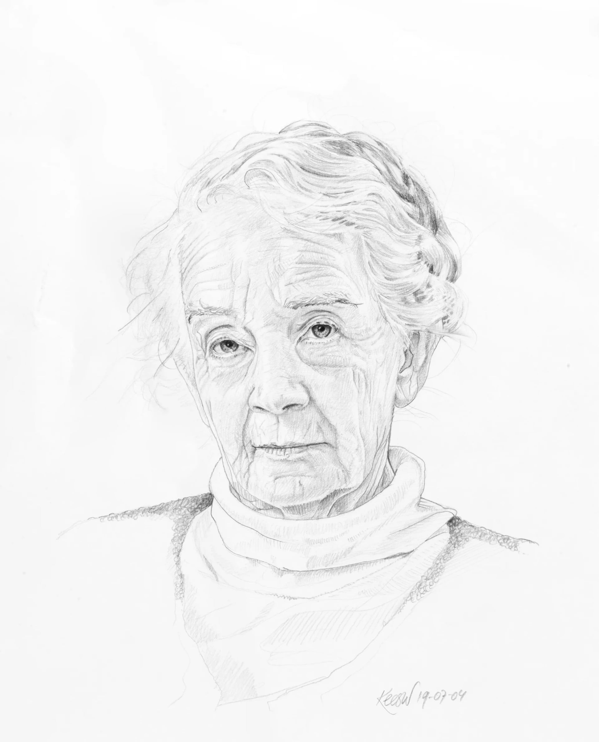 Portrait of Cor Brink-Bruijn (1918–2013) – memorial page