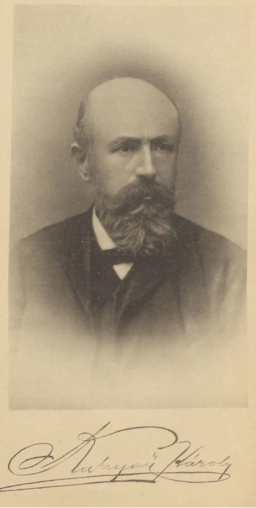 Portrait of Károly Kakujay (1840–1914) – memorial page