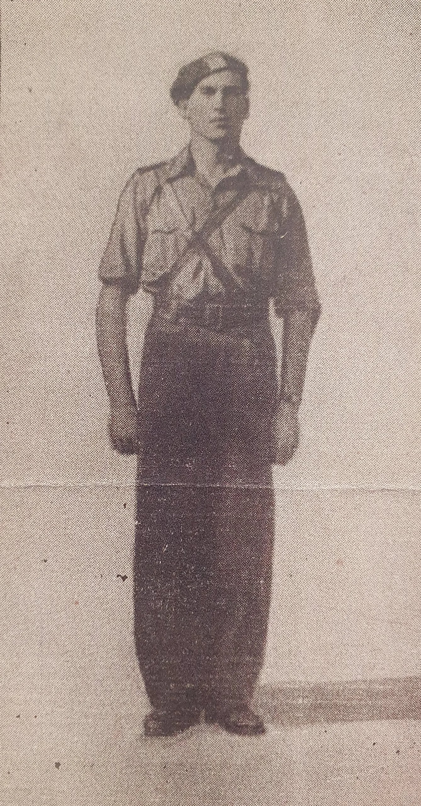 Portrait of José Vitini (1913–1945) – memorial page