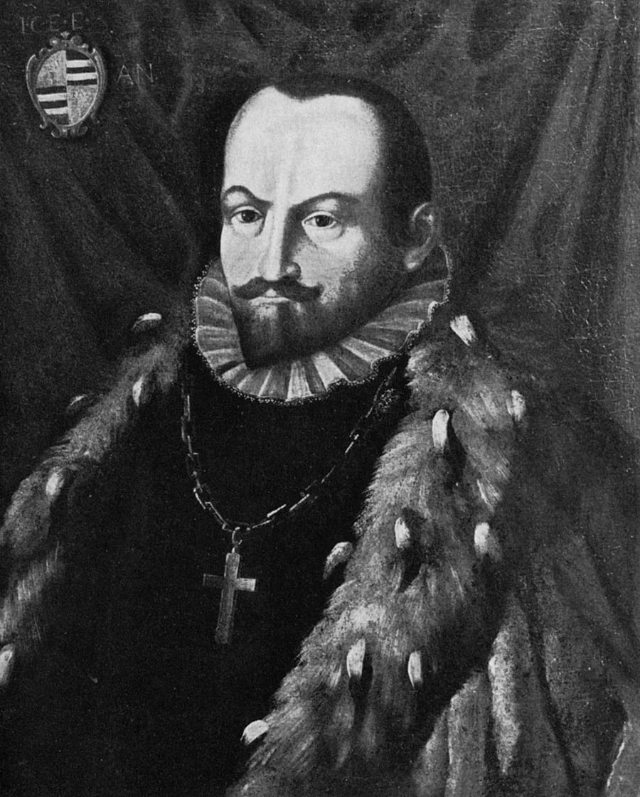 Porträt von Johann Konrad von Gemmingen (1561–1612) – Gedenkseite