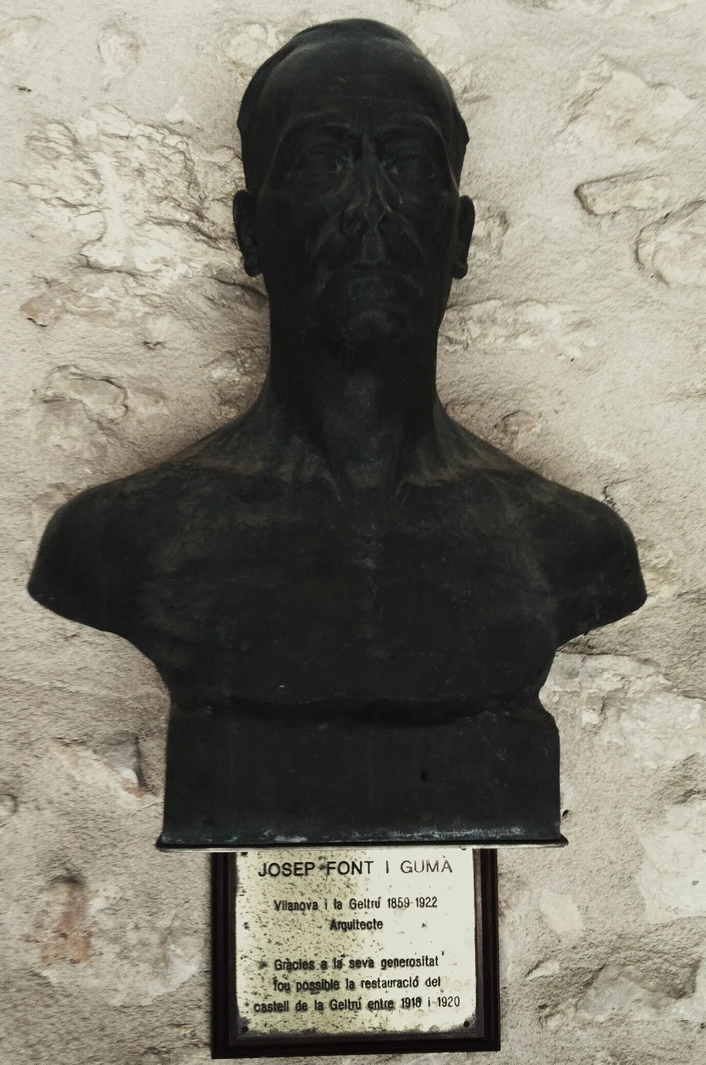 Portrait of Josep Font i Gumà (1859–1922) – memorial page