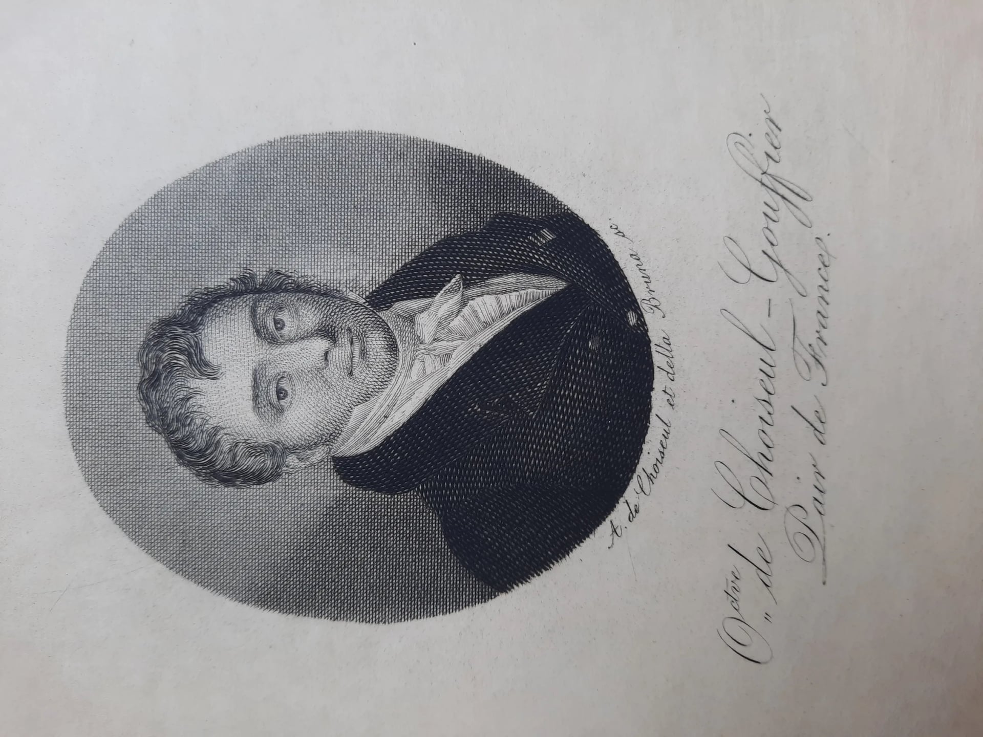 Portrait of Antoine Louis Octave de Choiseul-Gouffier (1773–1840) – memorial page