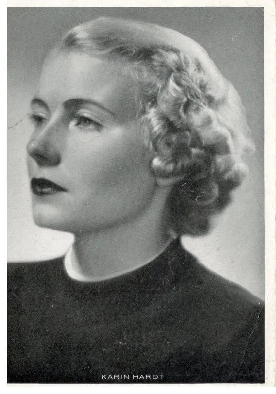 Portrait of Karin Hardt (1910–1992) – memorial page