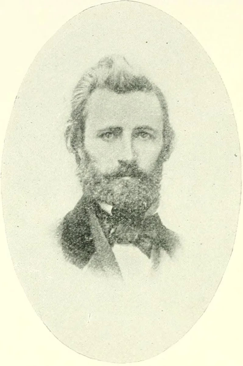 Porträt von Harvey W. Emery (1827–1862) – Gedenkseite