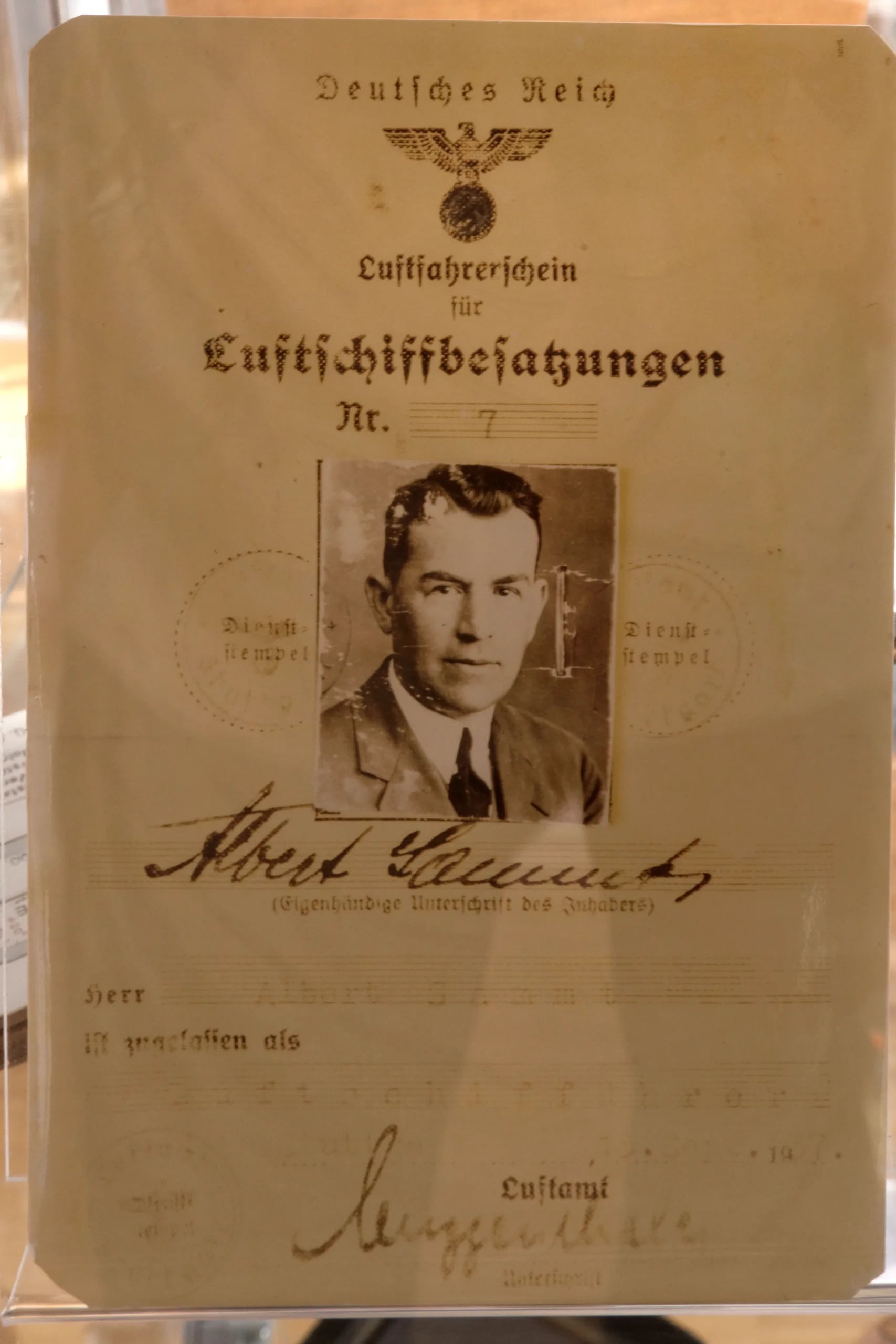 Porträt von Albert Sammt (1889–1982) – Gedenkseite