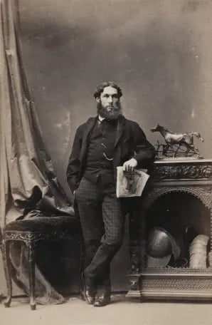 Portrait of Edward C. Sterling (1841–1877) – memorial page