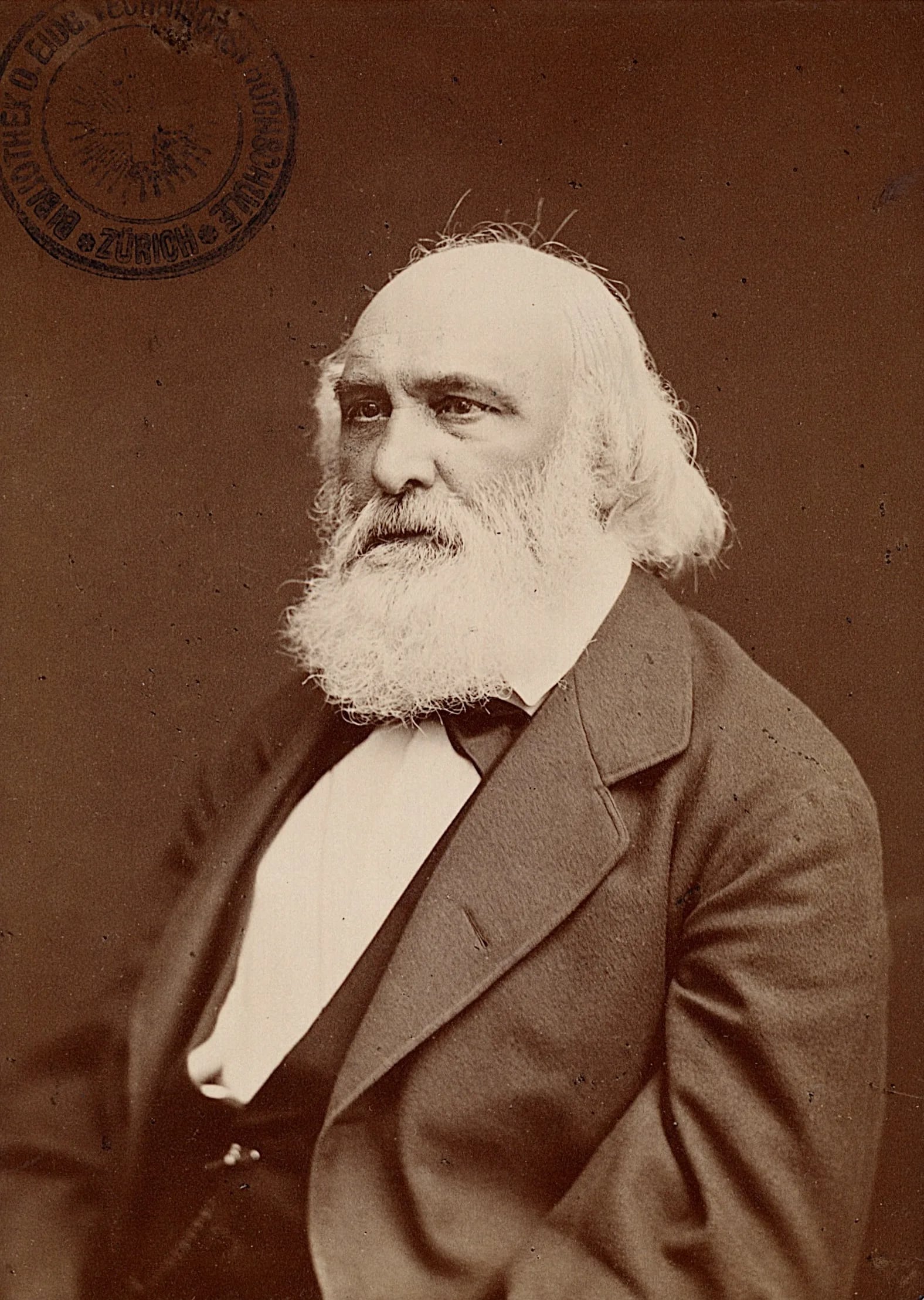 Porträt von Georg Brune (1811–1891) – Gedenkseite