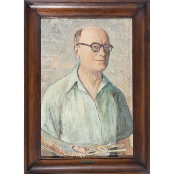 Porträt von Édouard Richard (1883–1955) – Gedenkseite