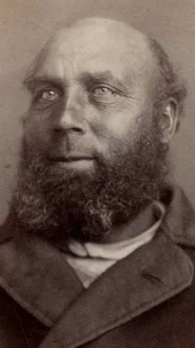 Portrait of Johan Petter Holmström (1820–1900) – memorial page